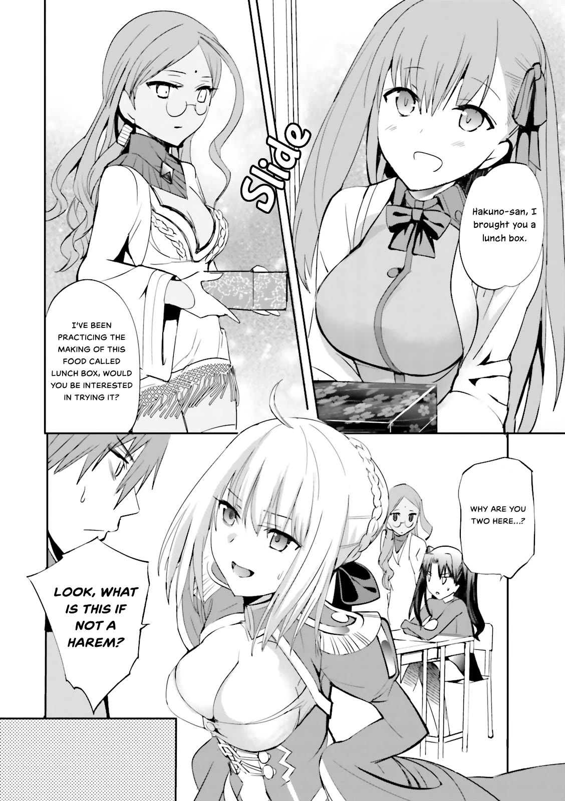 Fate/Extra Chapter 26 page 10 - Chapter 26: Hakuno's Harem Plan!?