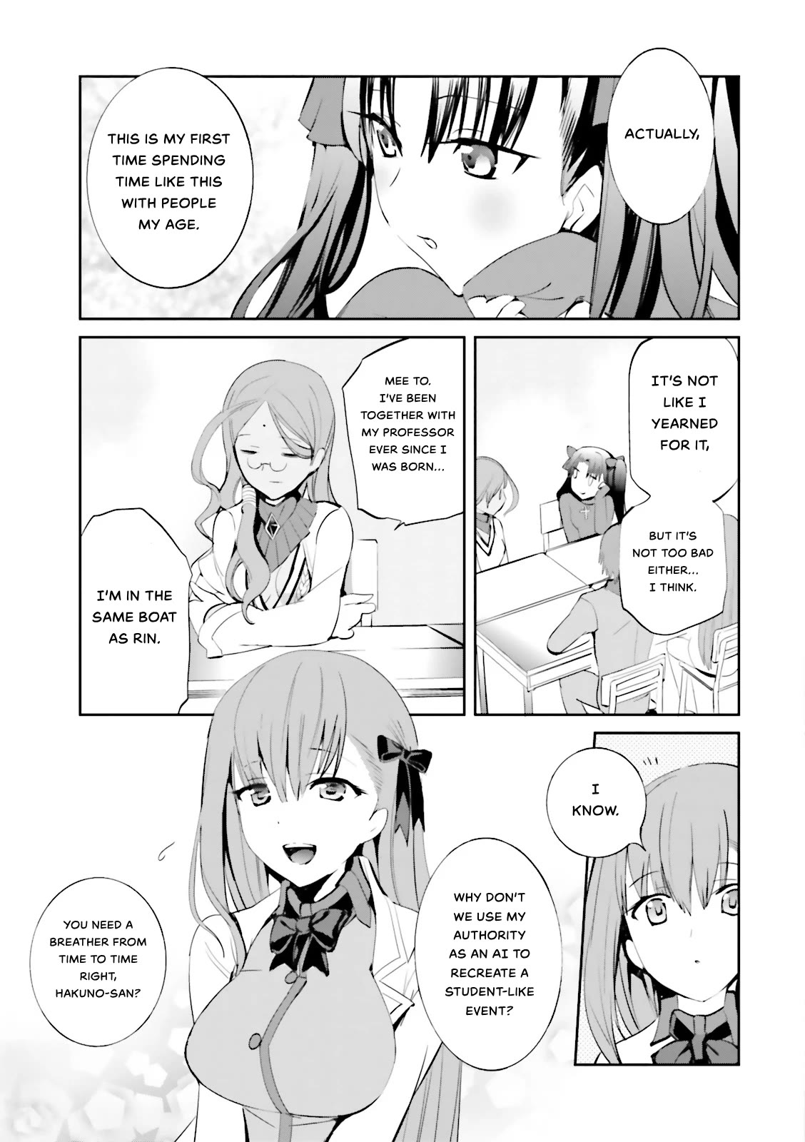 Fate/Extra Chapter 26 page 13 - Chapter 26: Hakuno's Harem Plan!?