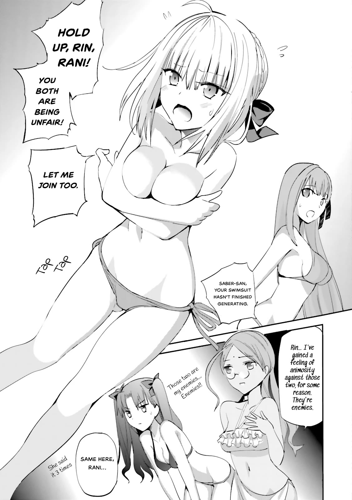 Fate/Extra Chapter 26 page 15 - Chapter 26: Hakuno's Harem Plan!?