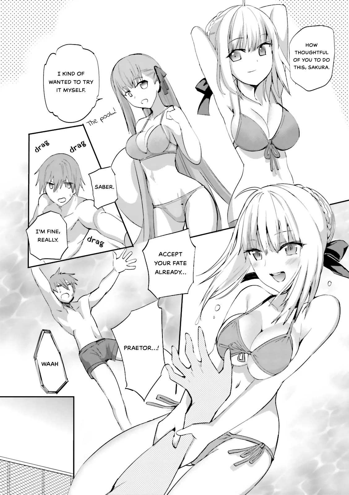 Fate/Extra Chapter 26 page 16 - Chapter 26: Hakuno's Harem Plan!?