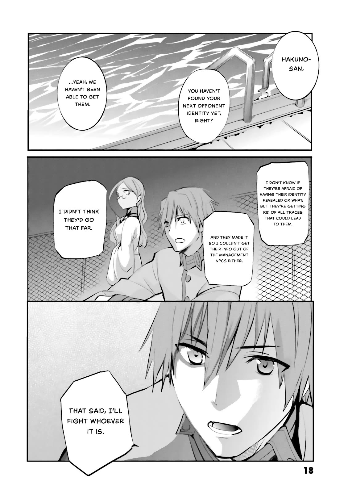 Fate/Extra Chapter 26 page 18 - Chapter 26: Hakuno's Harem Plan!?