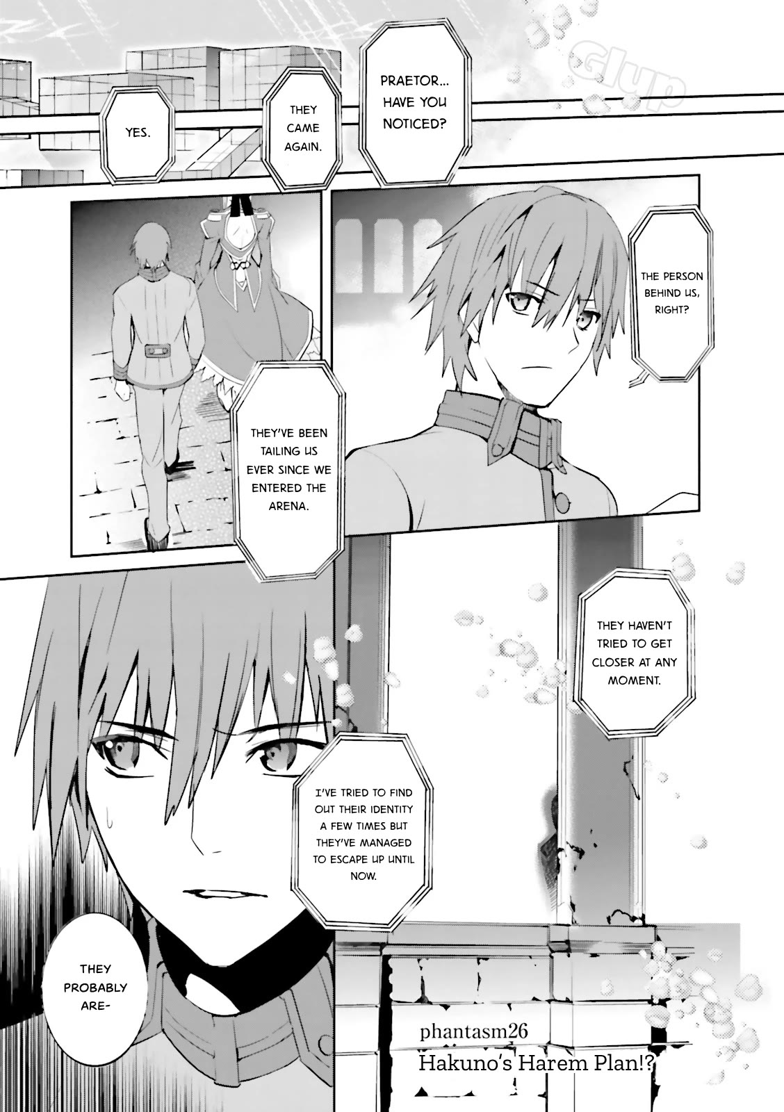 Fate/Extra Chapter 26 page 5 - Chapter 26: Hakuno's Harem Plan!?