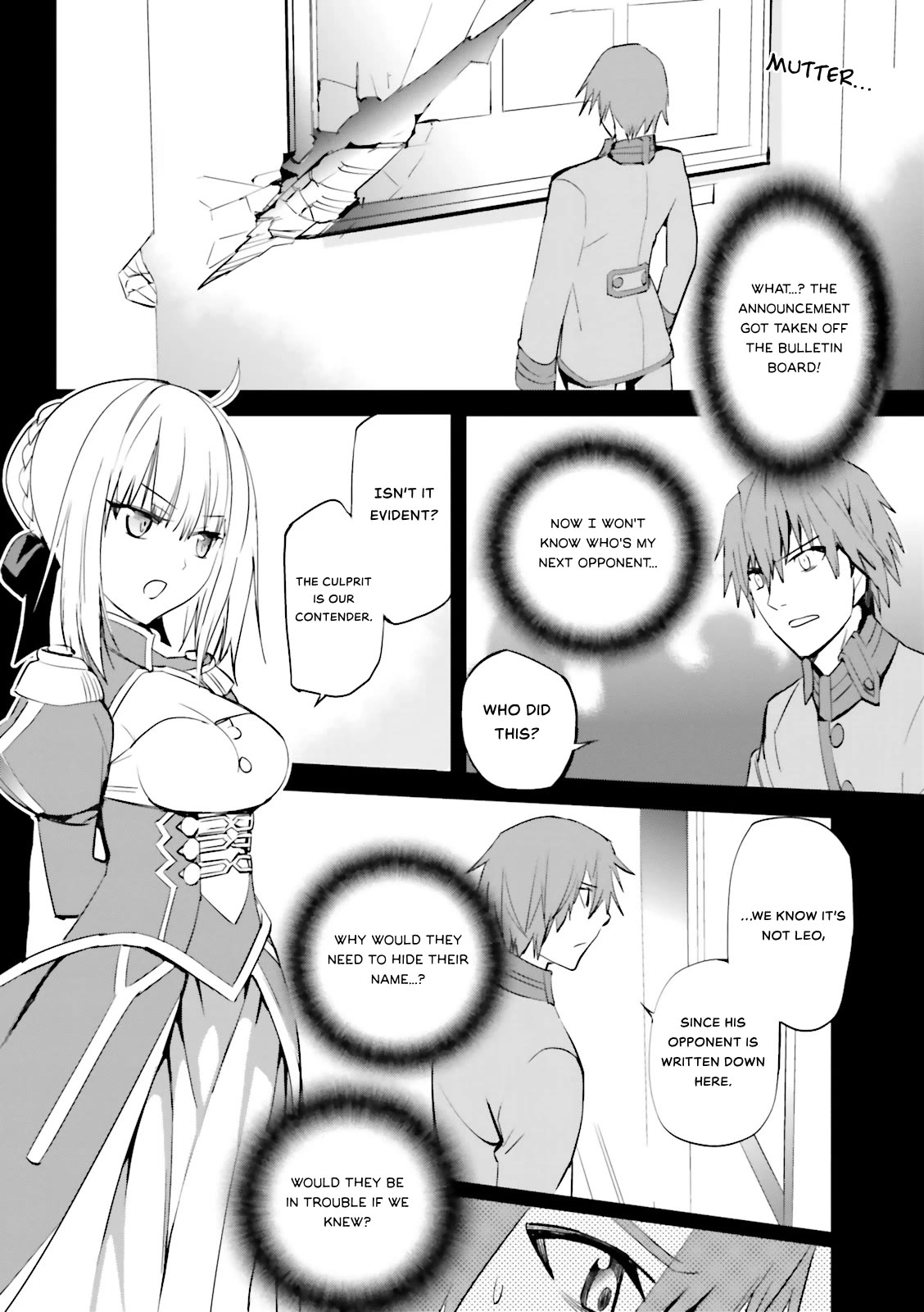Fate/Extra Chapter 26 page 6 - Chapter 26: Hakuno's Harem Plan!?