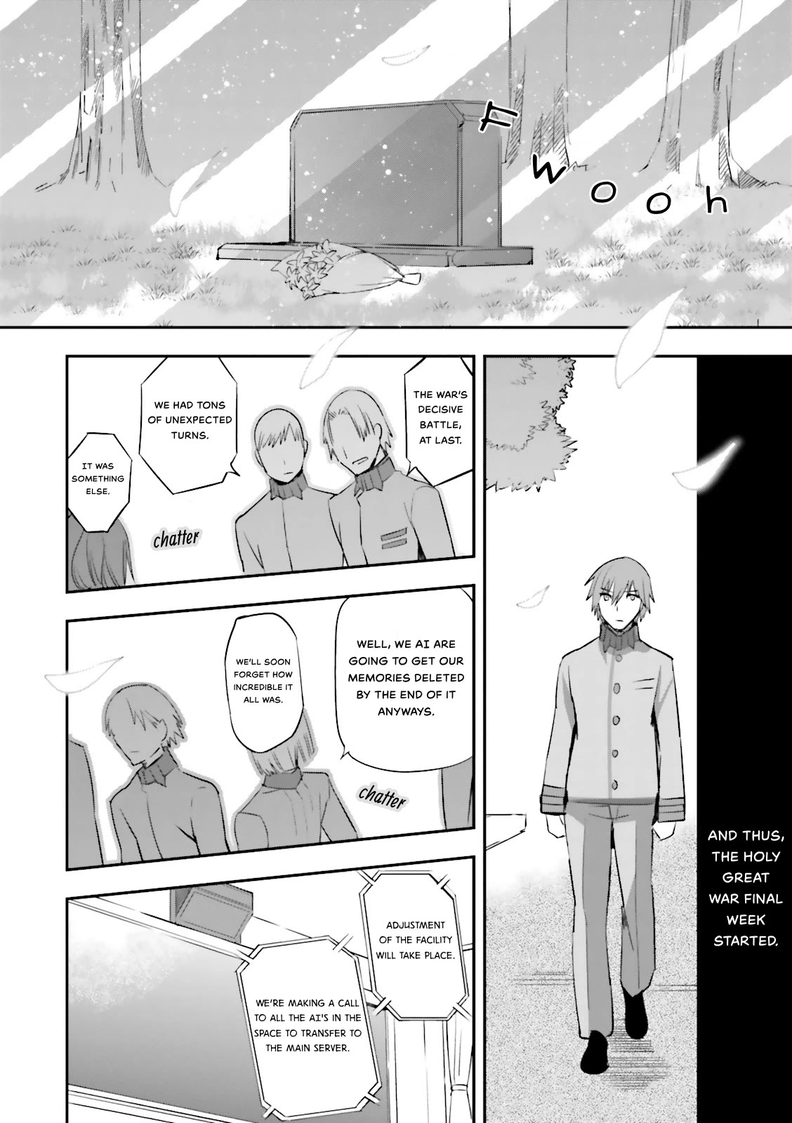 Fate/Extra Chapter 28 page 15 - Chapter 28: One Last Smile