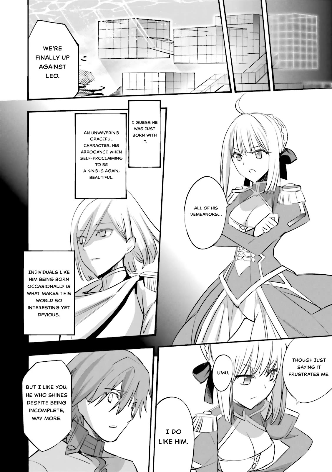 Fate/Extra Chapter 28 page 20 - Chapter 28: One Last Smile
