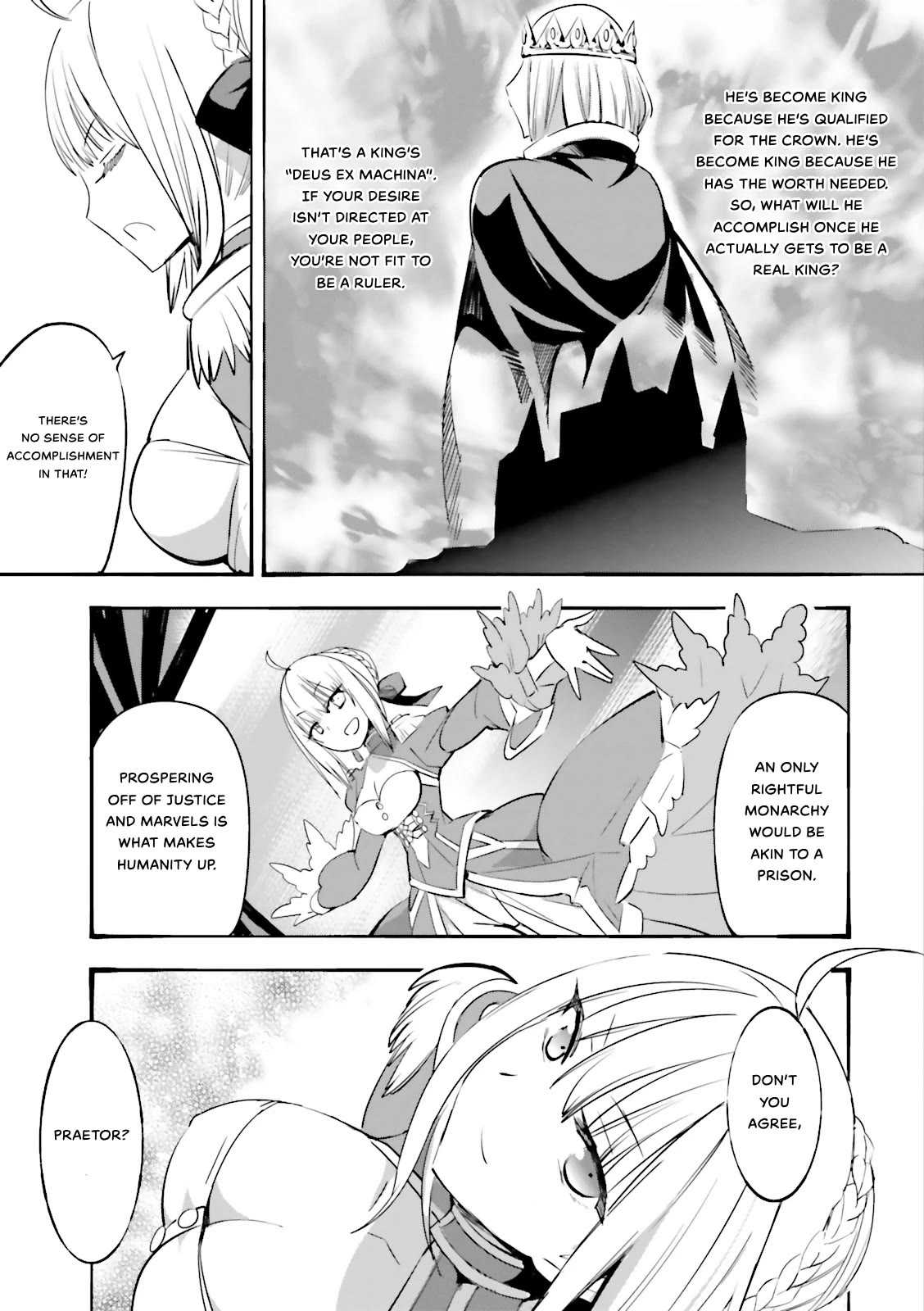 Fate/Extra Chapter 28 page 21 - Chapter 28: One Last Smile