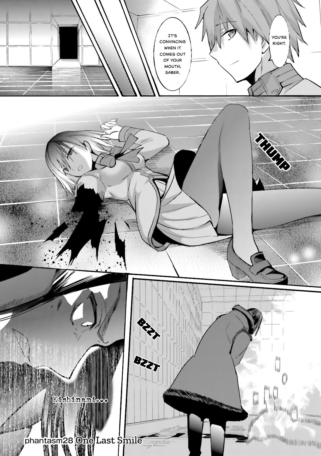 Fate/Extra Chapter 28 page 22 - Chapter 28: One Last Smile