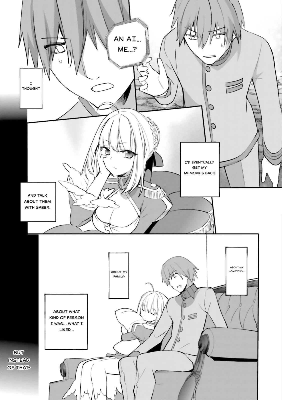 Fate/Extra Chapter 28 page 4 - Chapter 28: One Last Smile