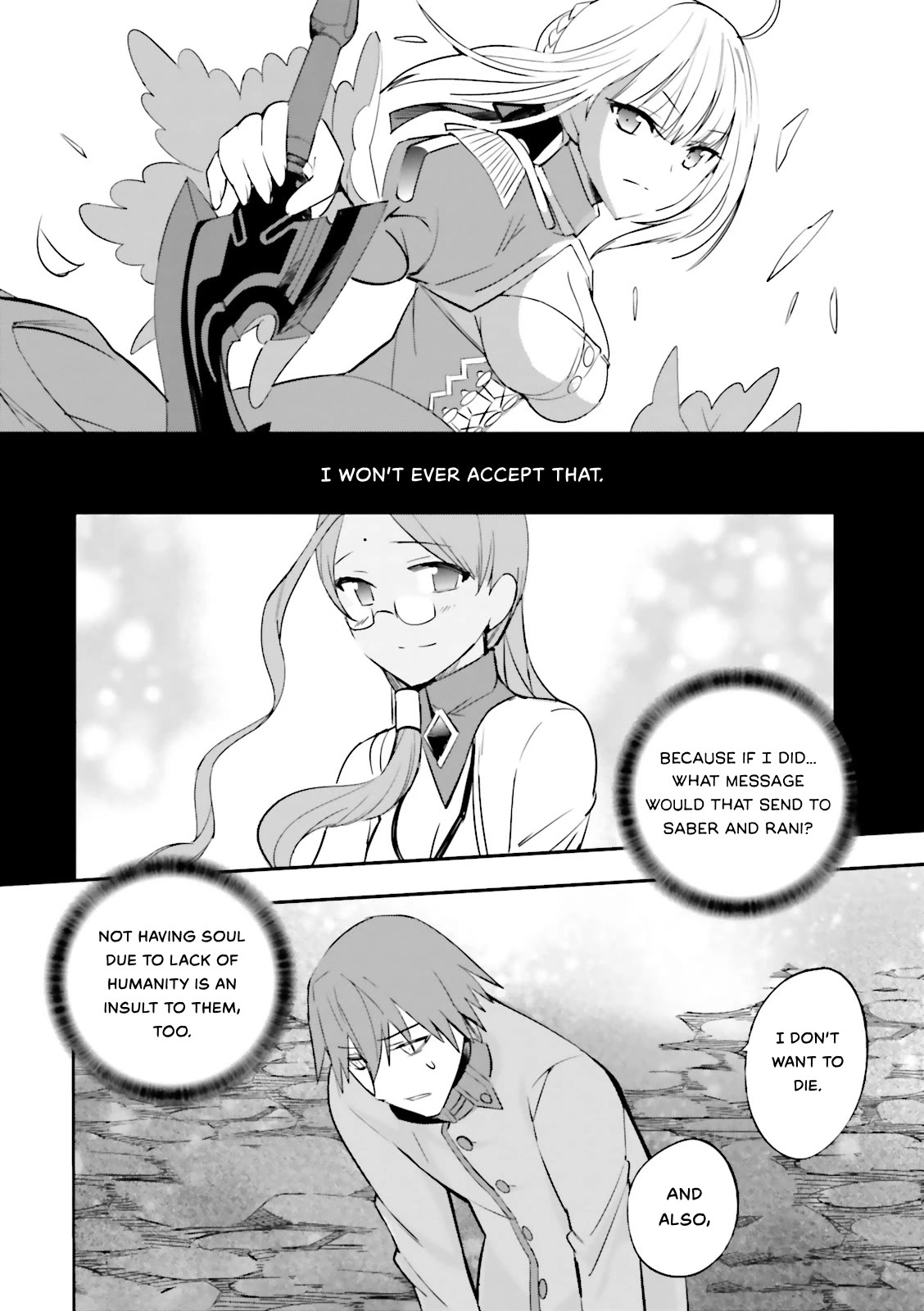 Fate/Extra Chapter 28 page 9 - Chapter 28: One Last Smile