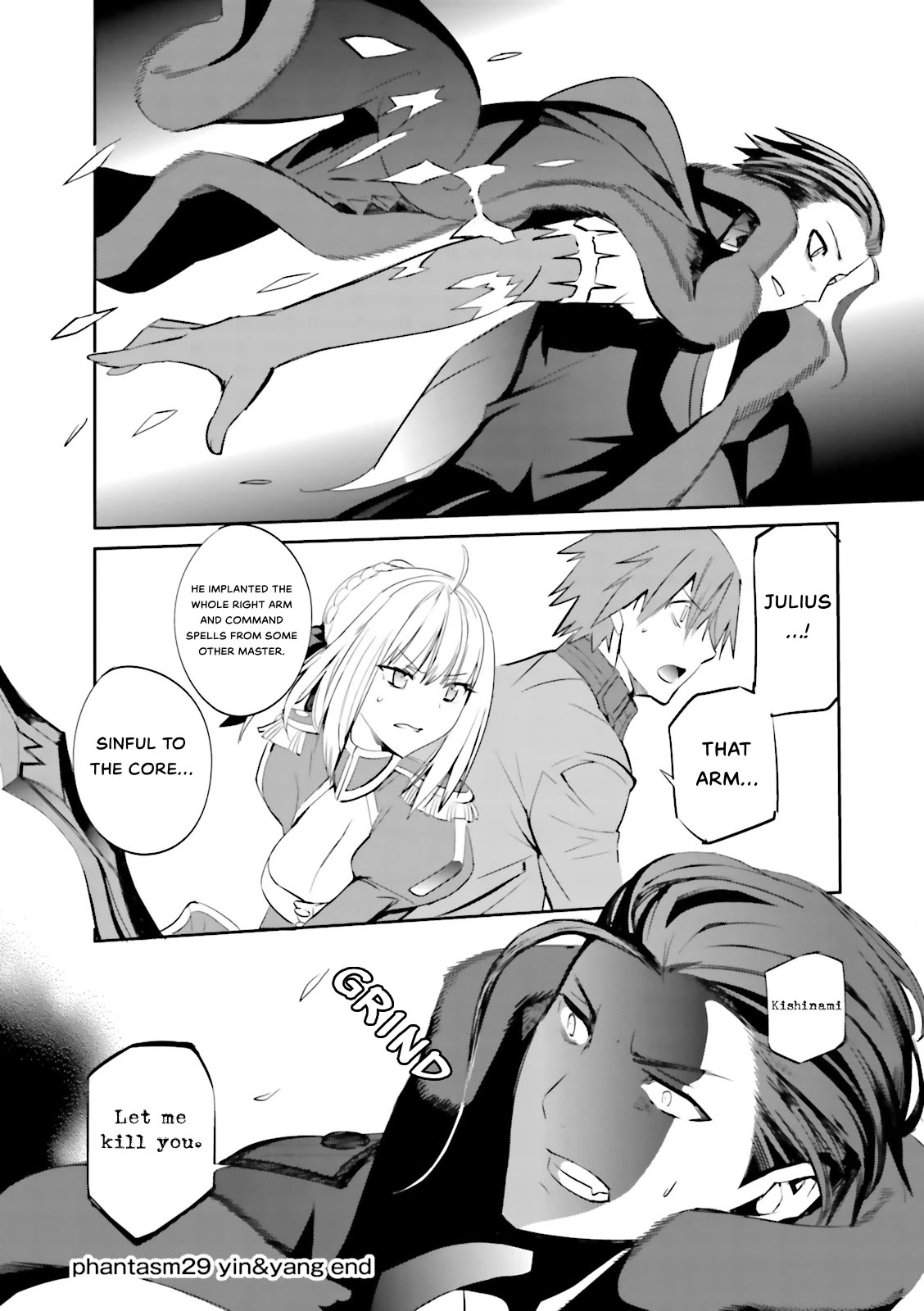 Fate/Extra Chapter 29 page 22 - Chapter 29: ying&yang