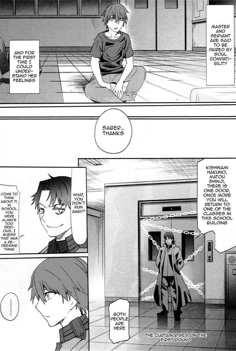 Fate/Extra Chapter 3 page 22 - Chapter 3: Battle vs Rider