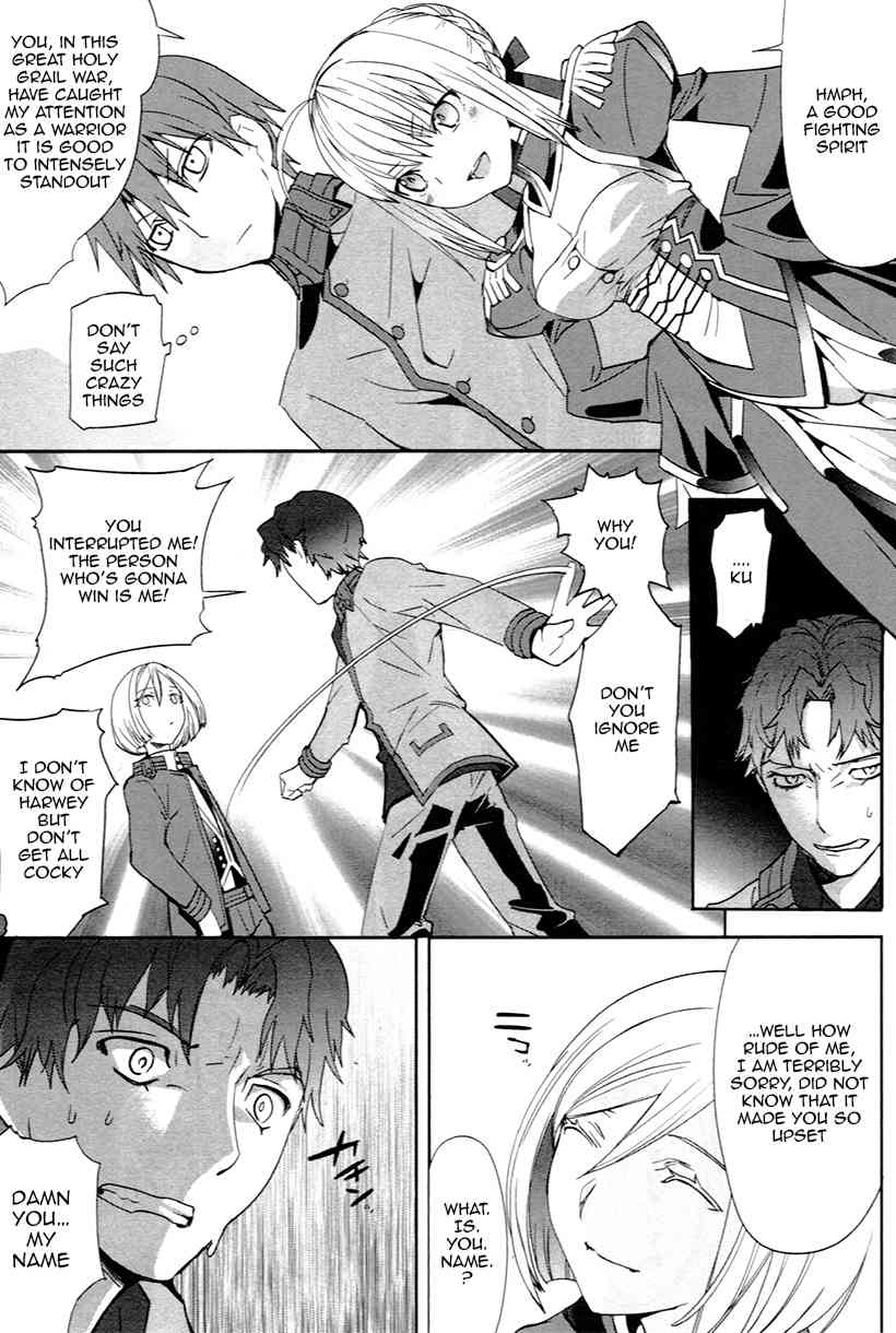 Fate/Extra Chapter 3 page 9 - Chapter 3: Battle vs Rider