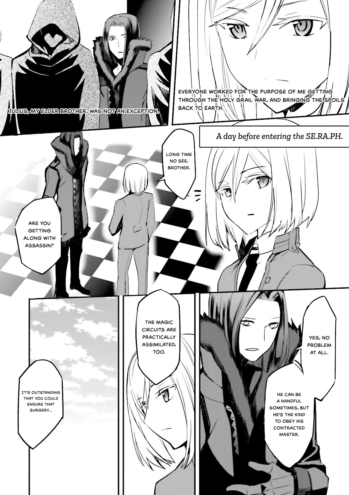 Fate/Extra Chapter 30 page 5 - Chapter 30: Doubt
