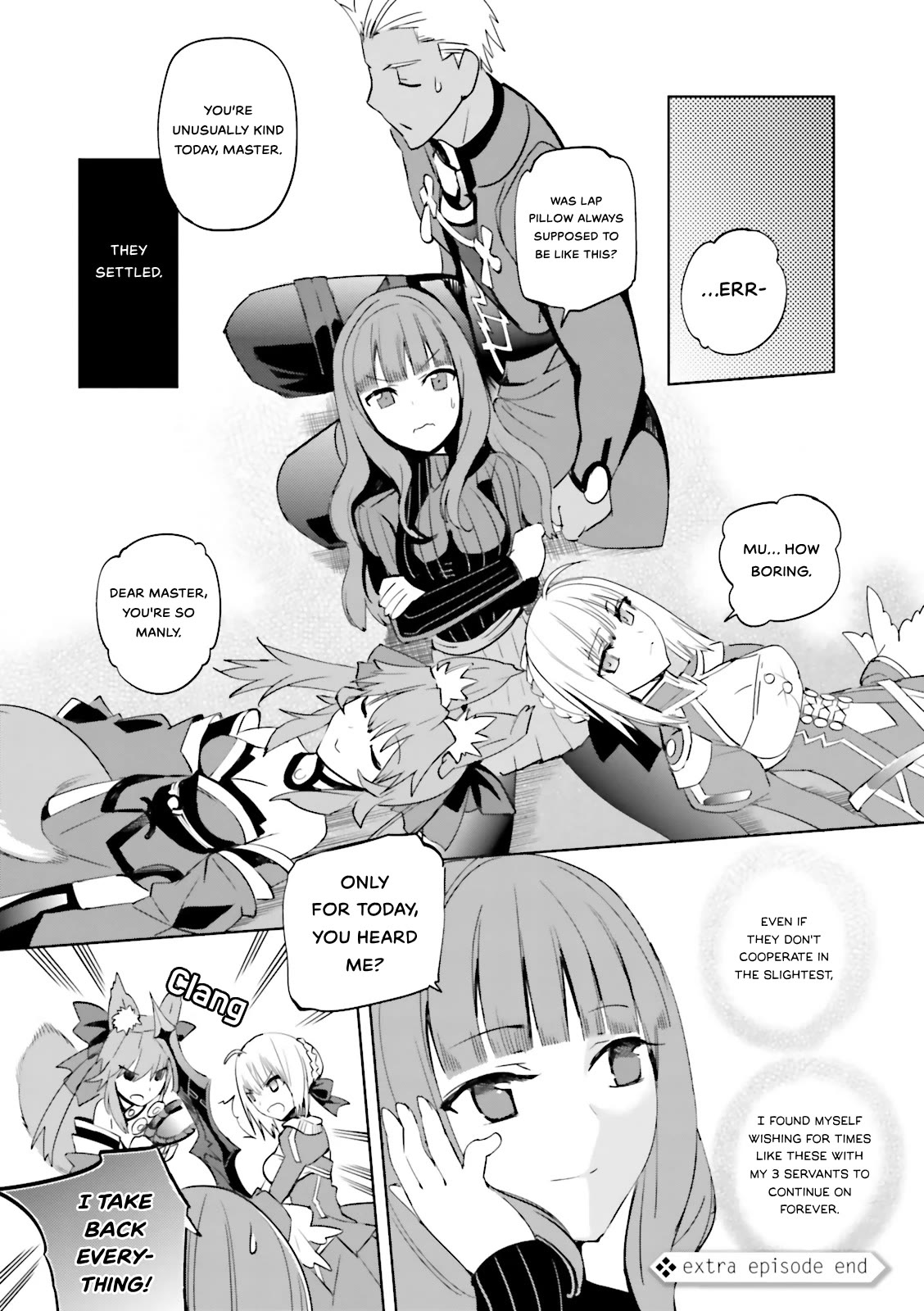 Fate/Extra Chapter 31.1 page 5 - Chapter 31.1: Hakuno-chan Once Again!