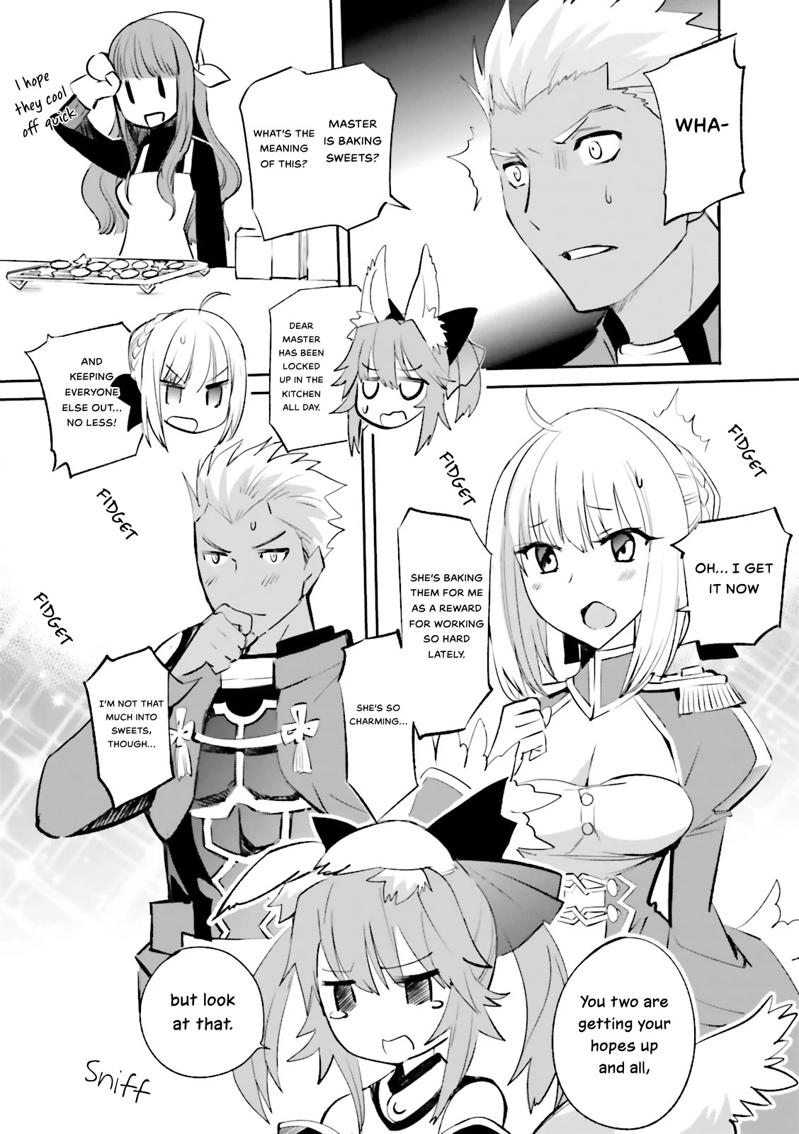 Fate/Extra Chapter 31.5 page 2 - Chapter 31.5: Fluffy Sweets