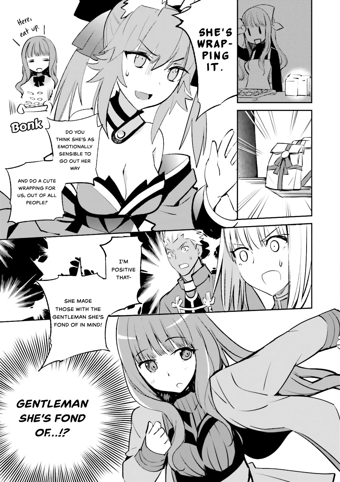 Fate/Extra Chapter 31.5 page 3 - Chapter 31.5: Fluffy Sweets