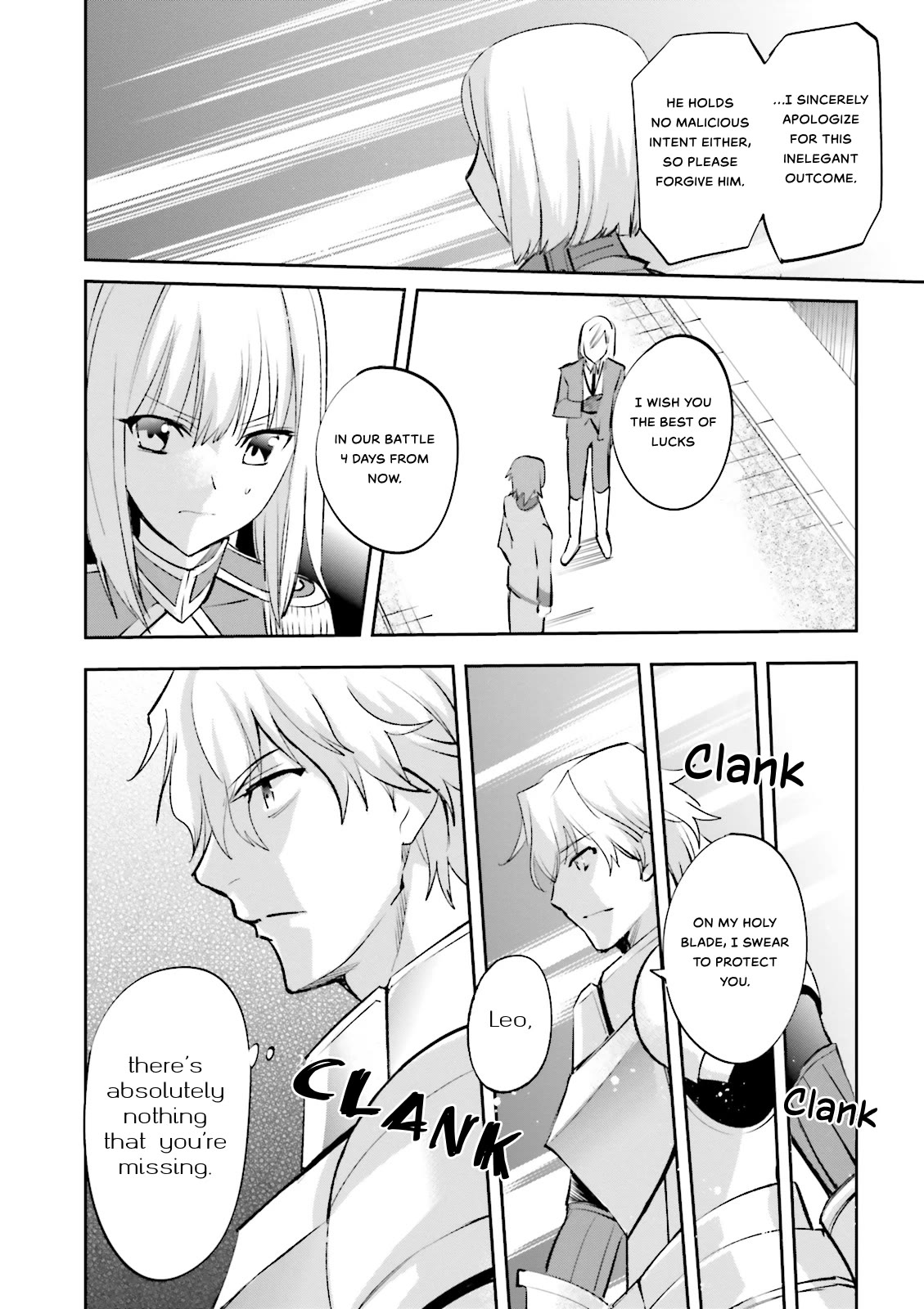 Fate/Extra Chapter 32 page 14 - Chapter 32: Battle of Irregulars