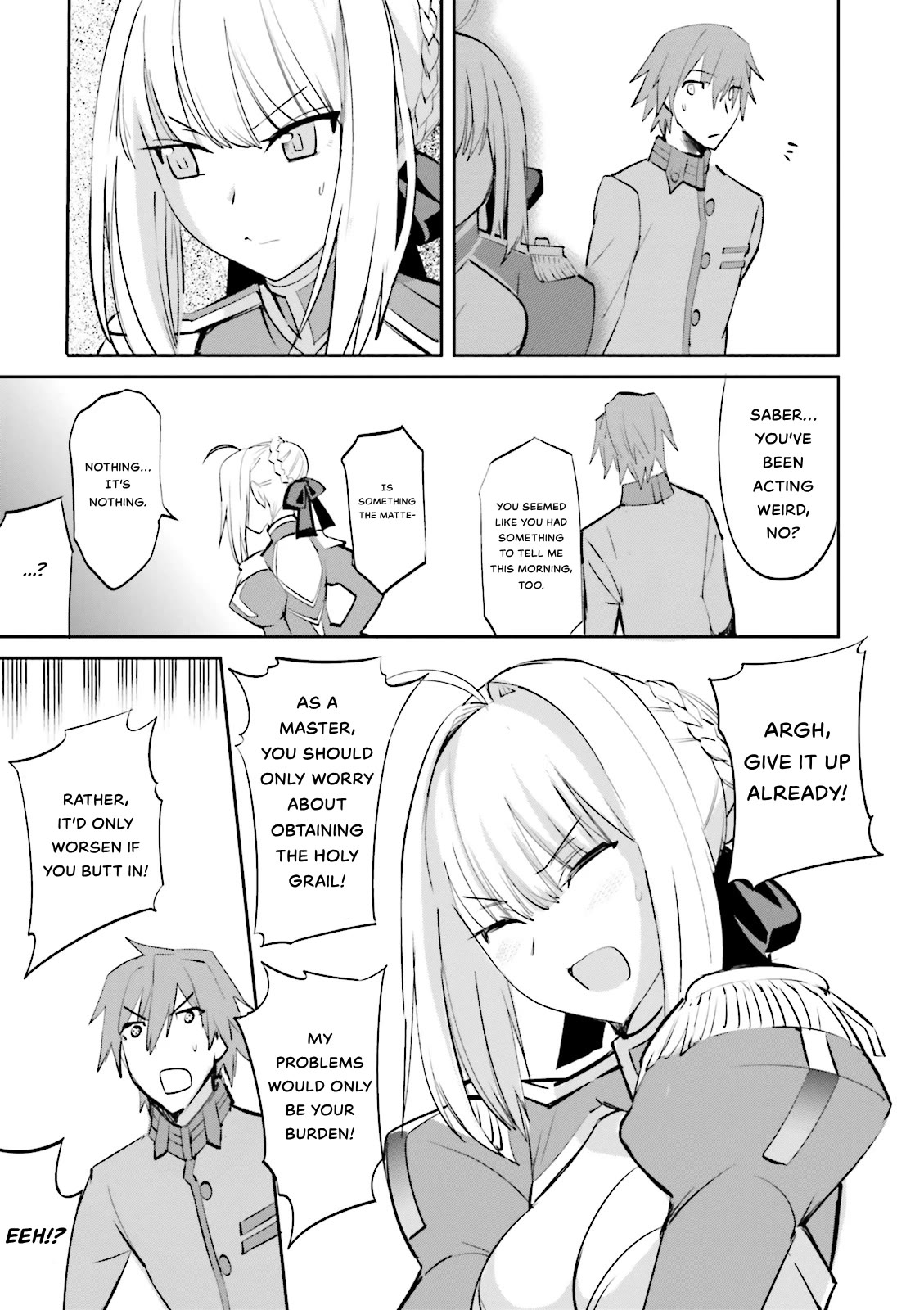 Fate/Extra Chapter 32 page 17 - Chapter 32: Battle of Irregulars