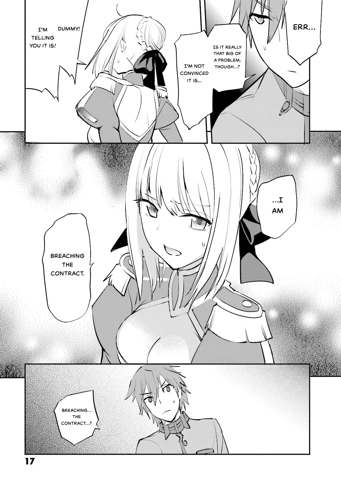 Fate/Extra Chapter 32 page 19 - Chapter 32: Battle of Irregulars