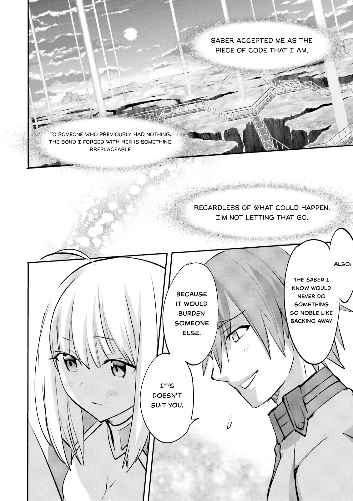Fate/Extra Chapter 32 page 24 - Chapter 32: Battle of Irregulars