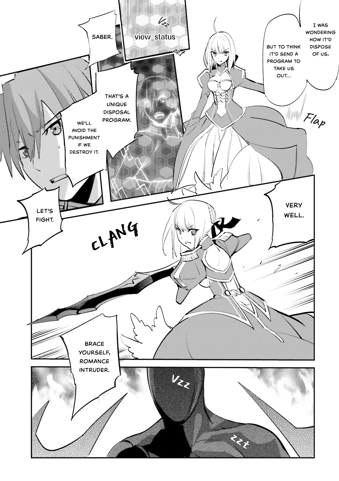 Fate/Extra Chapter 32 page 28 - Chapter 32: Battle of Irregulars