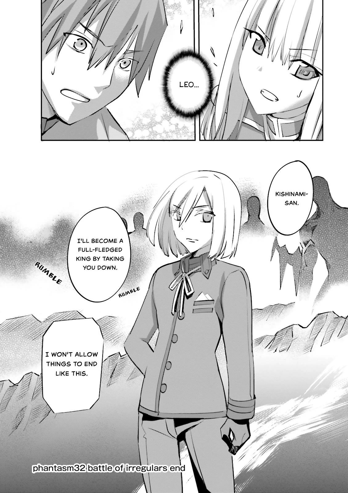 Fate/Extra Chapter 32 page 36 - Chapter 32: Battle of Irregulars