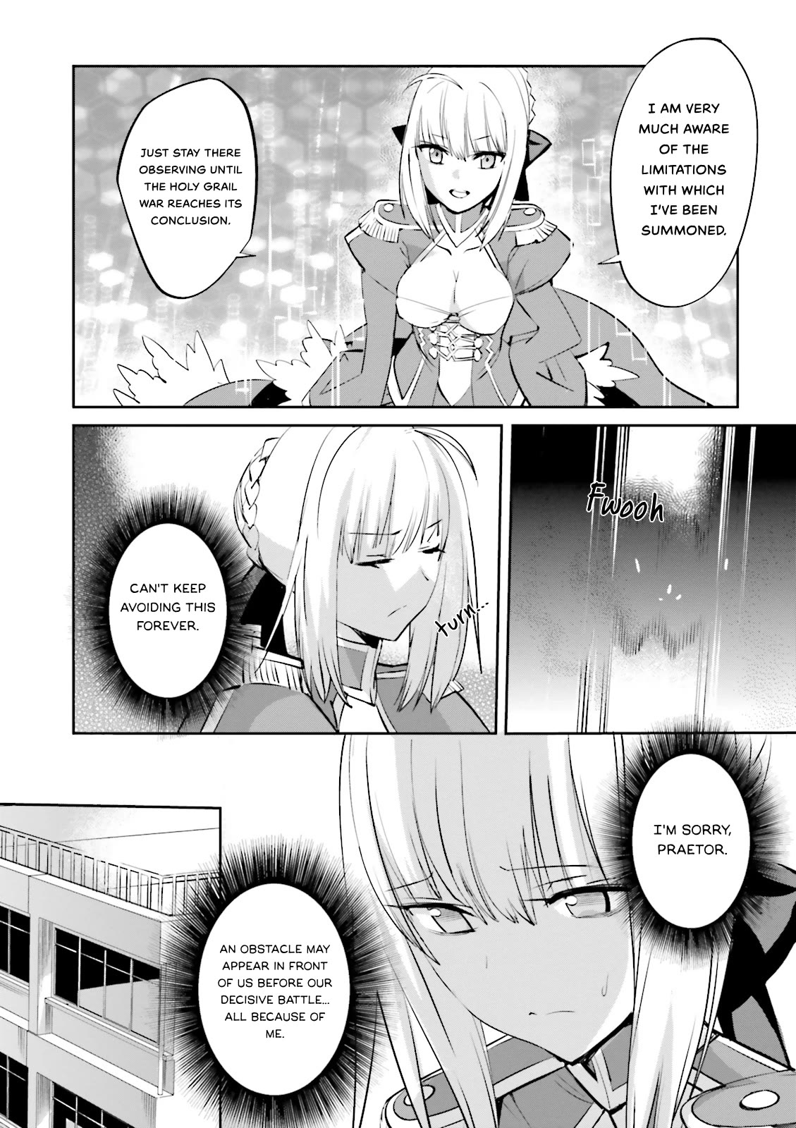 Fate/Extra Chapter 32 page 6 - Chapter 32: Battle of Irregulars