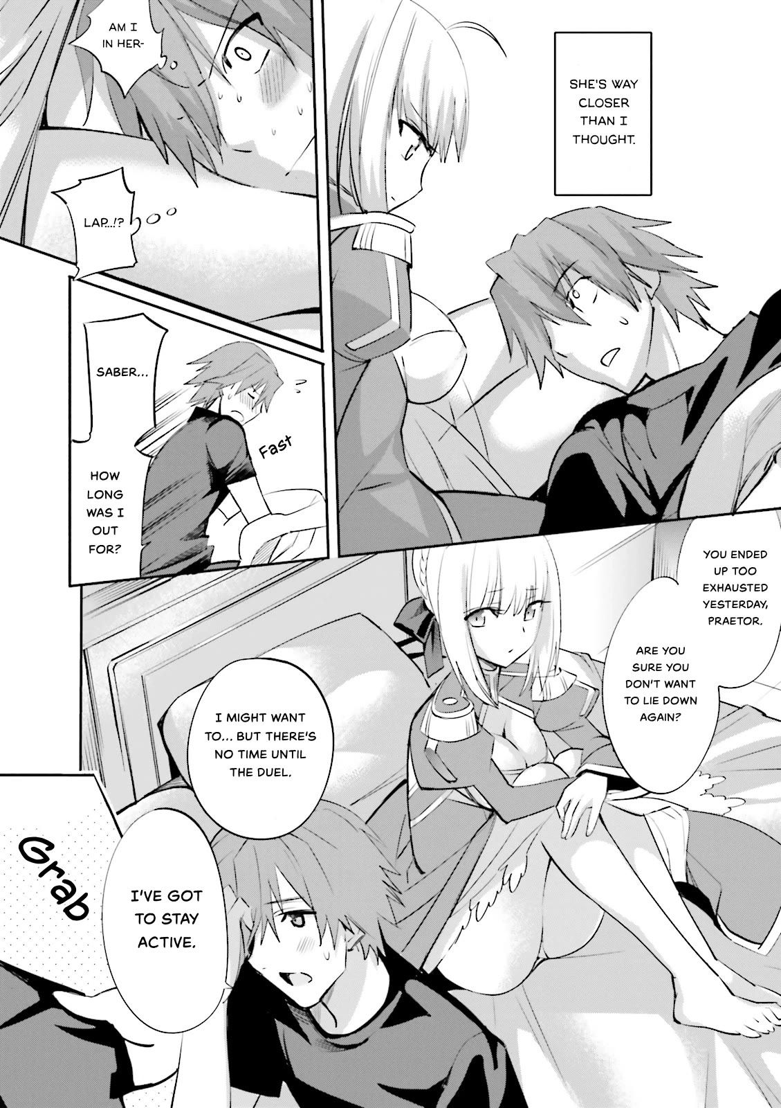 Fate/Extra Chapter 32 page 8 - Chapter 32: Battle of Irregulars