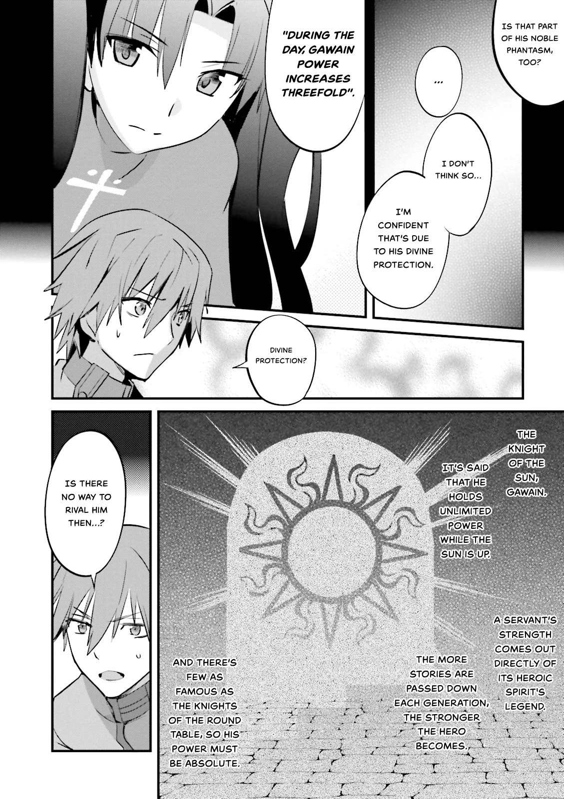 Fate/Extra Chapter 33 page 10 - Chapter 33: Real World Logic