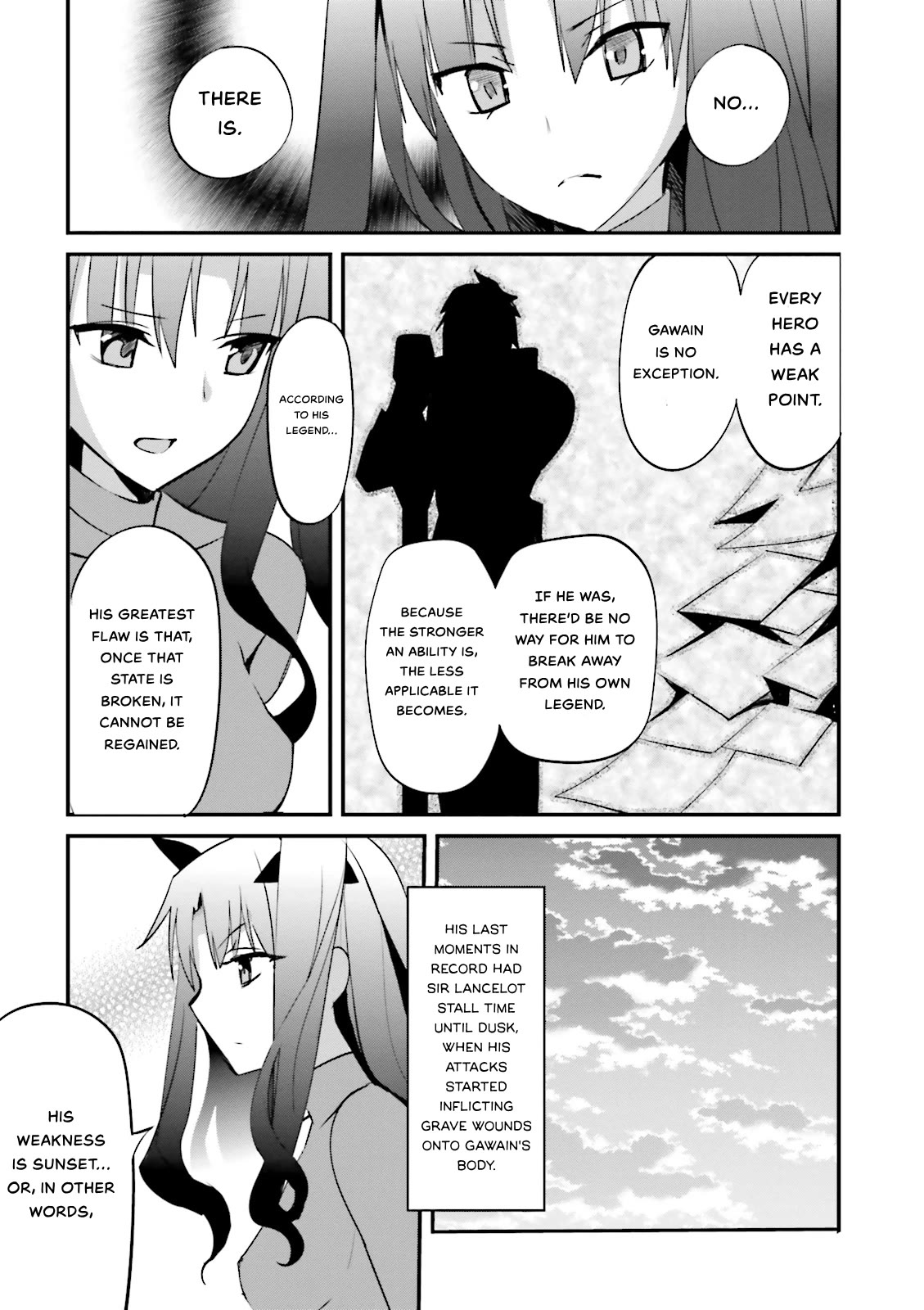 Fate/Extra Chapter 33 page 11 - Chapter 33: Real World Logic
