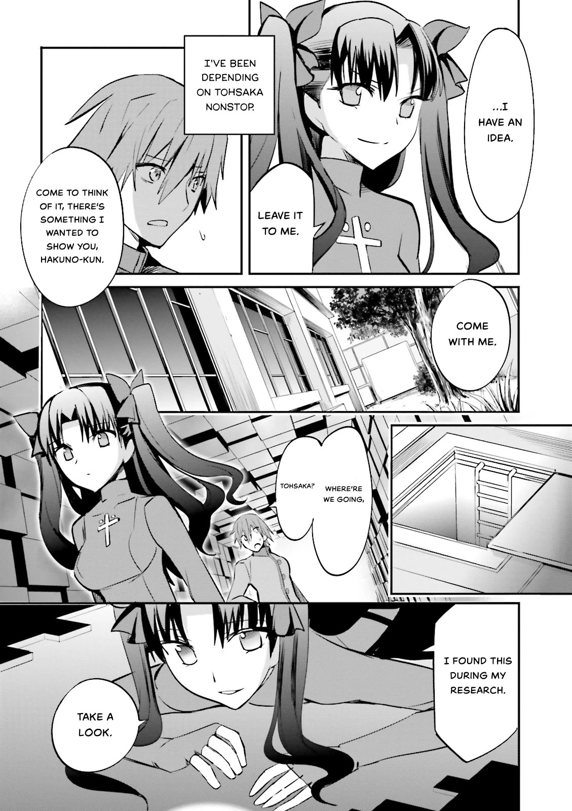 Fate/Extra Chapter 33 page 13 - Chapter 33: Real World Logic