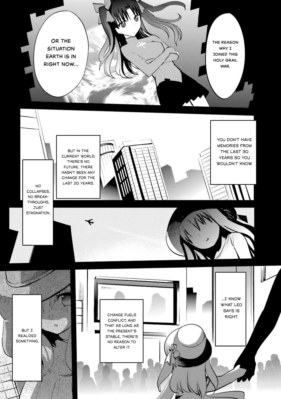 Fate/Extra Chapter 33 page 15 - Chapter 33: Real World Logic