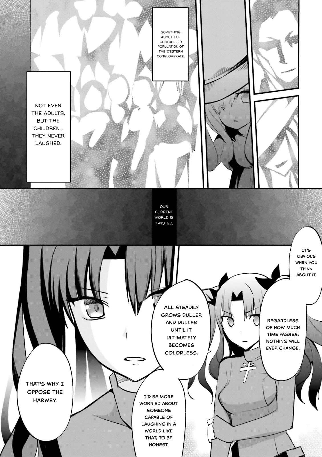 Fate/Extra Chapter 33 page 16 - Chapter 33: Real World Logic