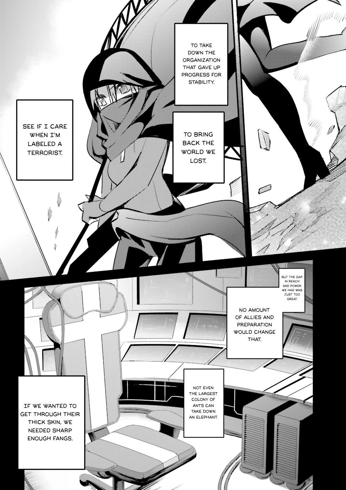 Fate/Extra Chapter 33 page 17 - Chapter 33: Real World Logic