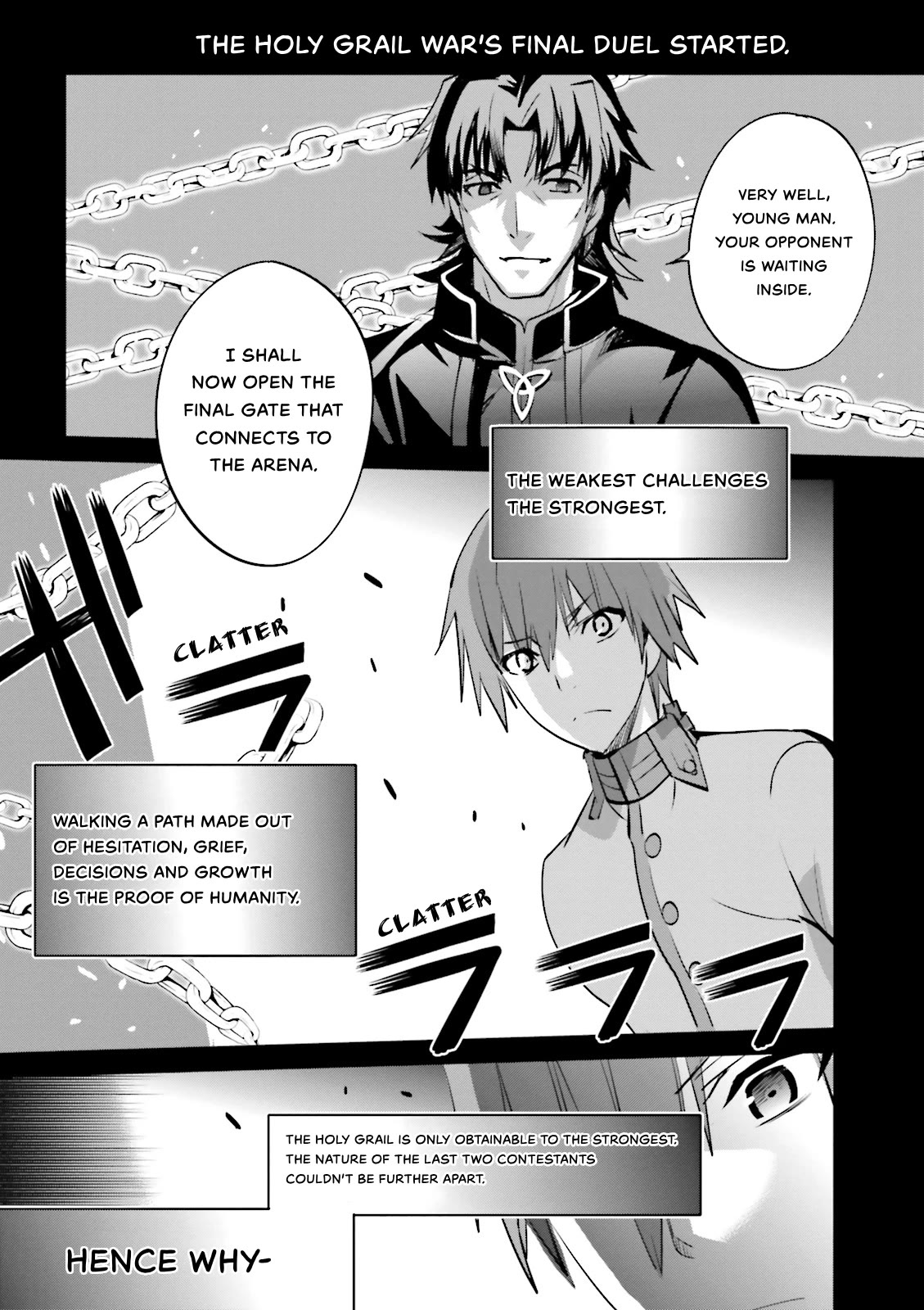Fate/Extra Chapter 33 page 23 - Chapter 33: Real World Logic