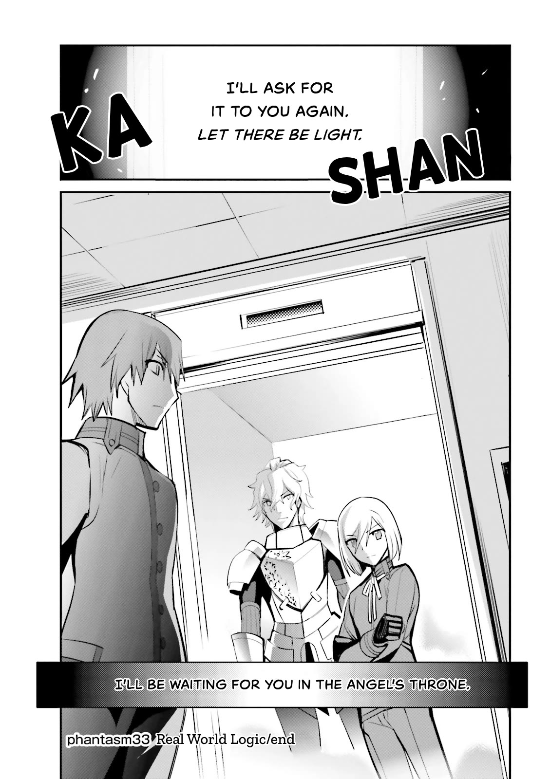 Fate/Extra Chapter 33 page 24 - Chapter 33: Real World Logic
