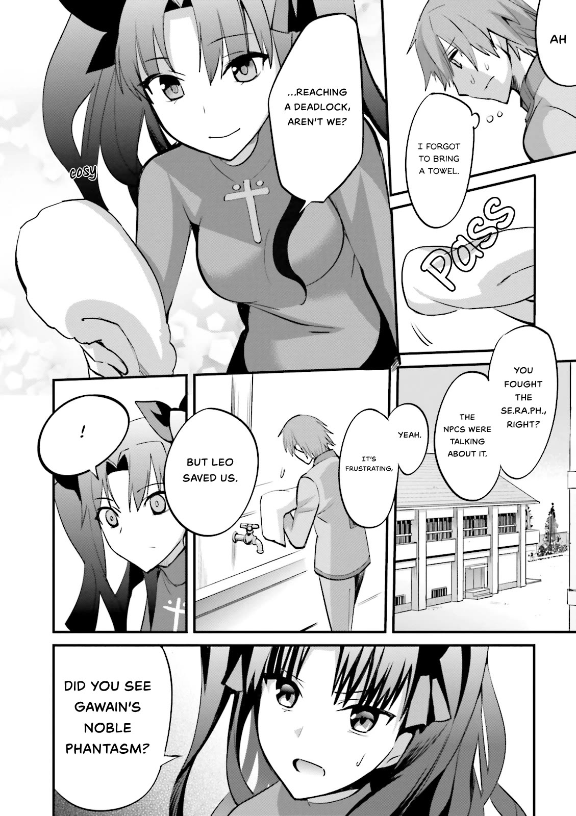 Fate/Extra Chapter 33 page 8 - Chapter 33: Real World Logic