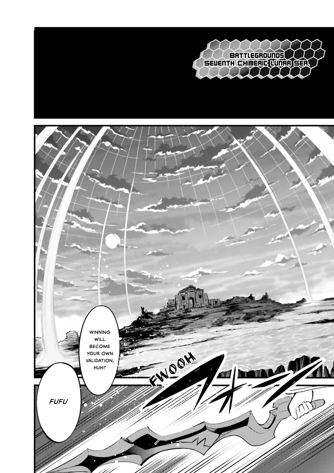 Fate/Extra Chapter 34 page 10 - Chapter 34: Seventh Heaven Art Graph