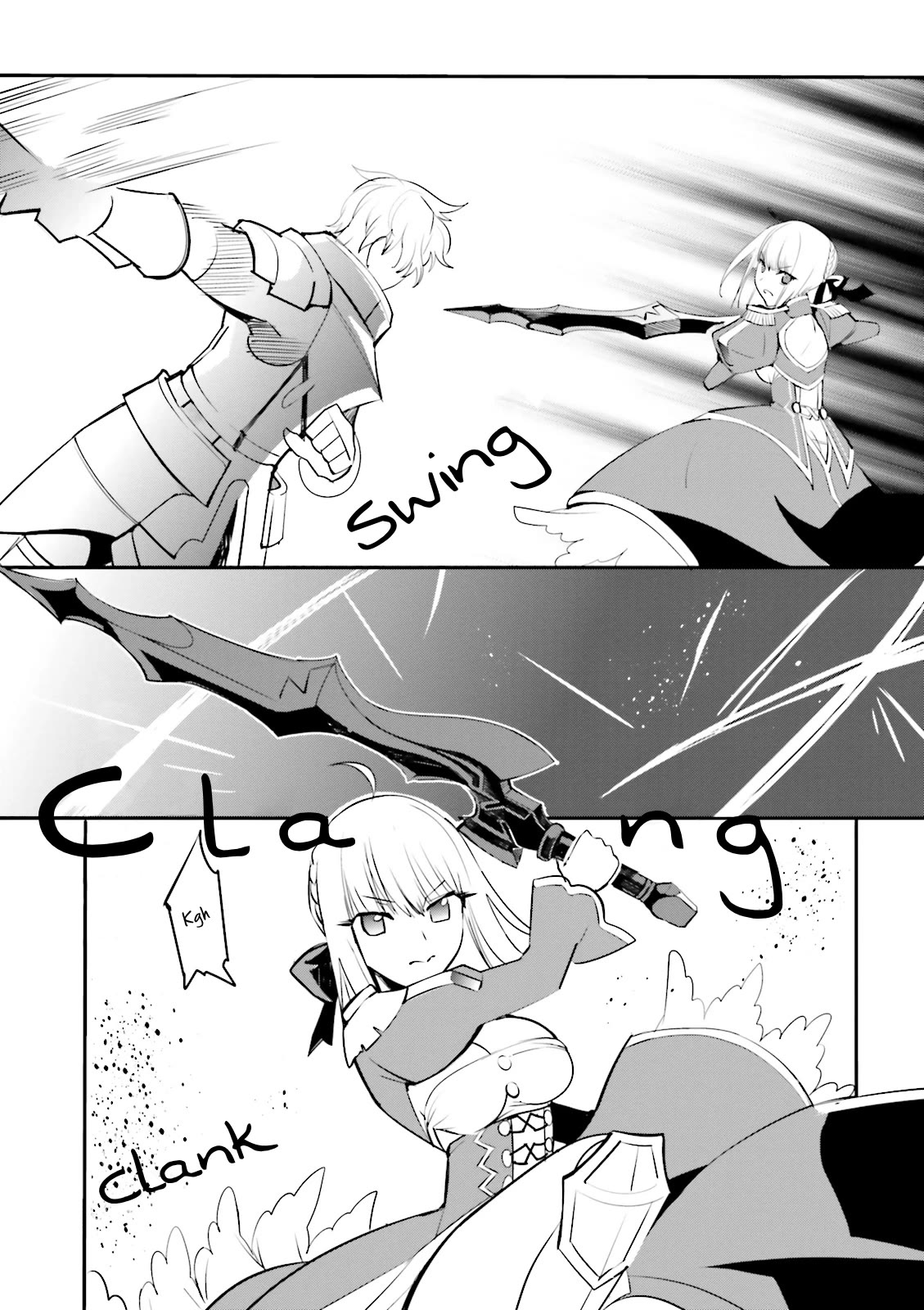 Fate/Extra Chapter 34 page 18 - Chapter 34: Seventh Heaven Art Graph