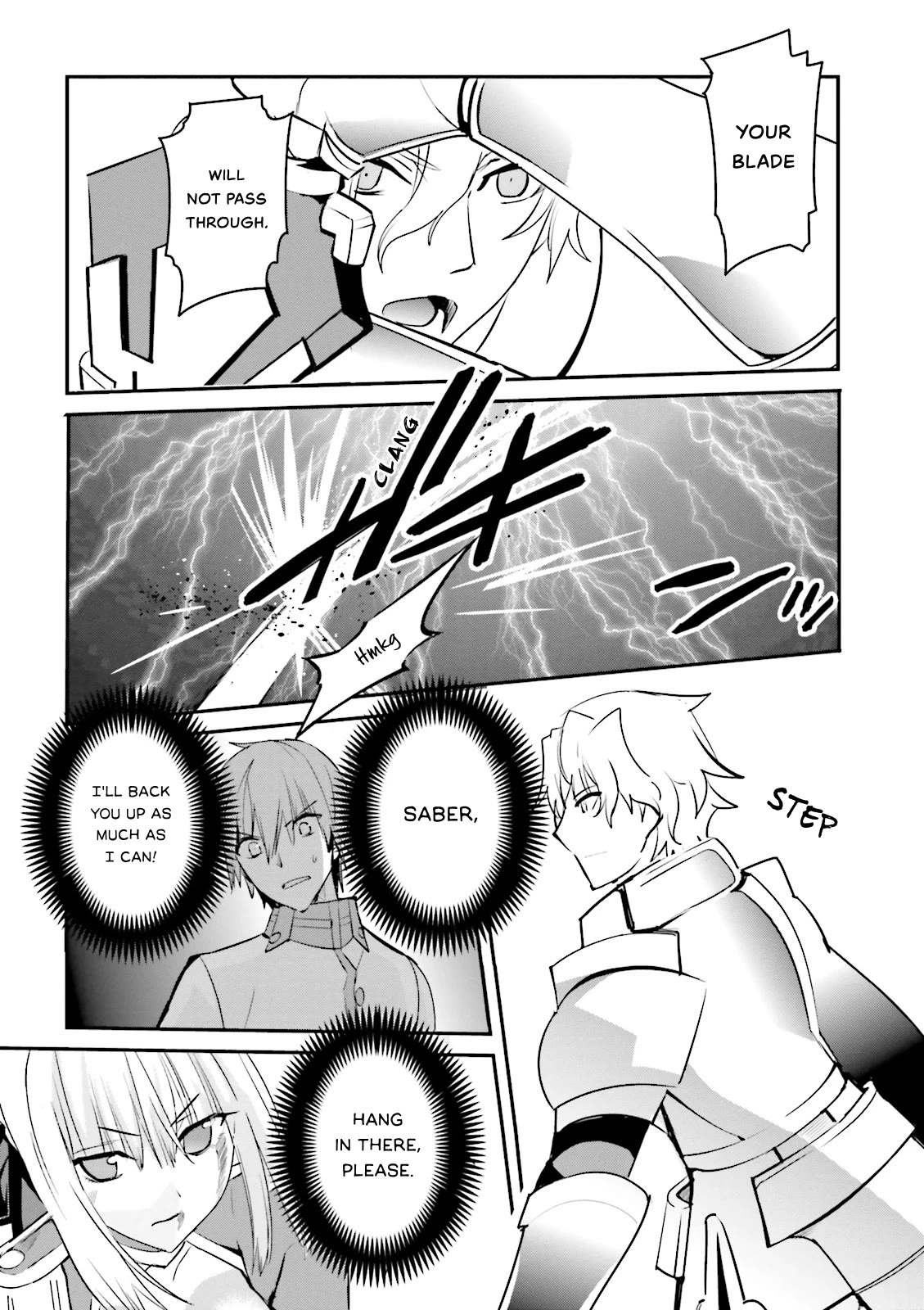 Fate/Extra Chapter 34 page 19 - Chapter 34: Seventh Heaven Art Graph