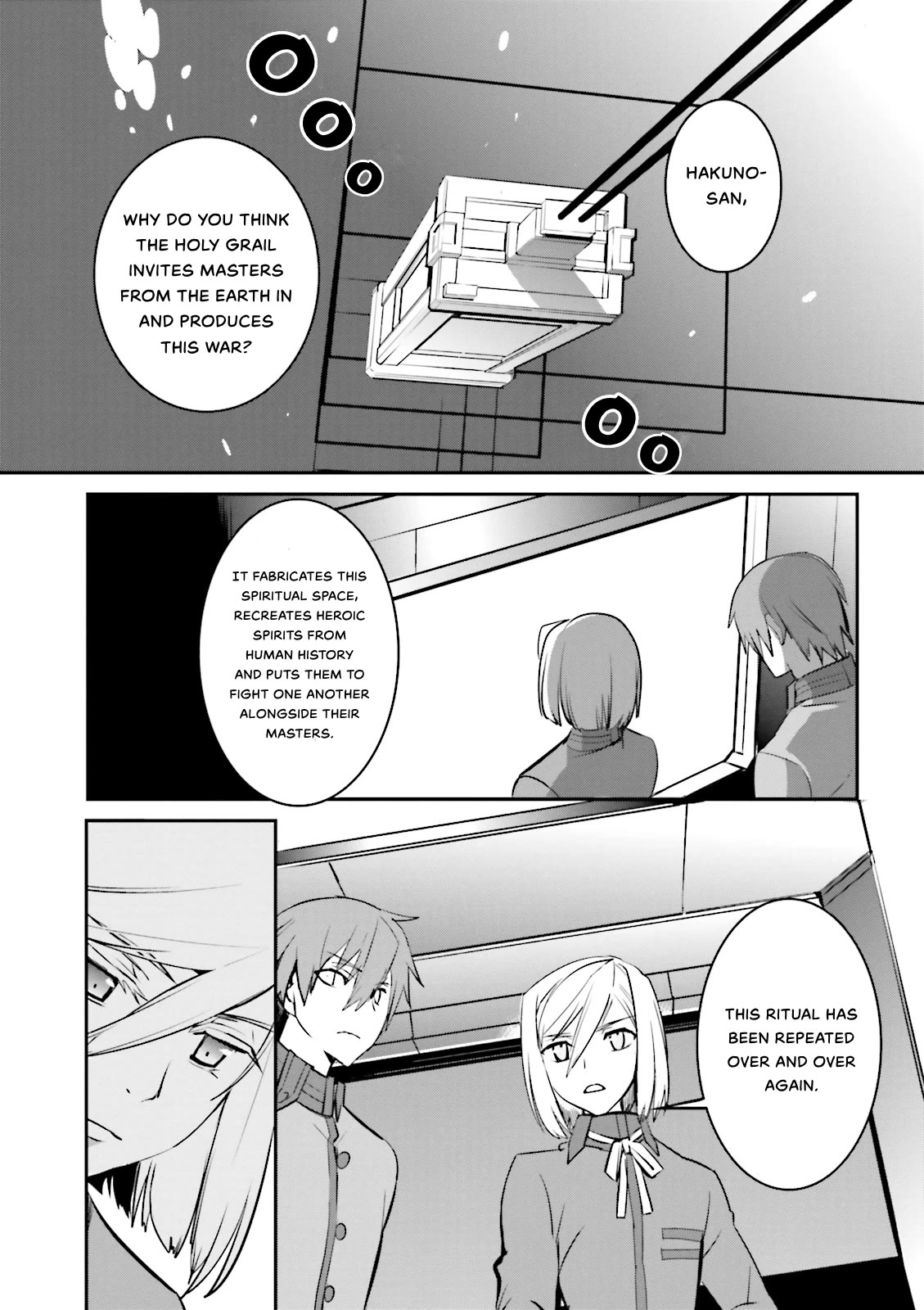 Fate/Extra Chapter 34 page 2 - Chapter 34: Seventh Heaven Art Graph