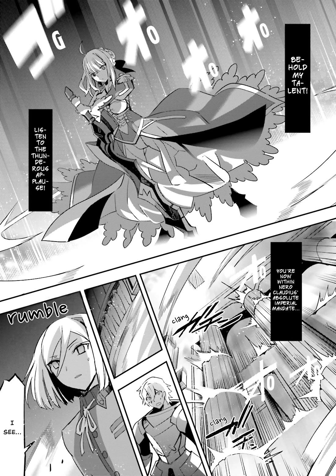 Fate/Extra Chapter 35 page 11 - Chapter 35: Qualification of a King