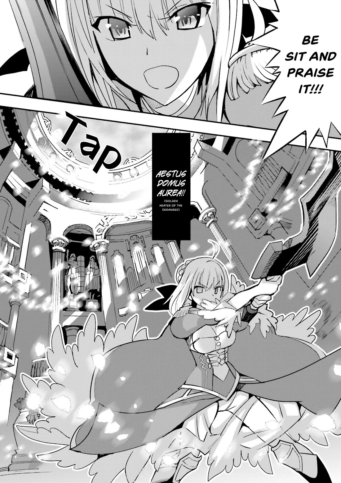 Fate/Extra Chapter 35 page 12 - Chapter 35: Qualification of a King