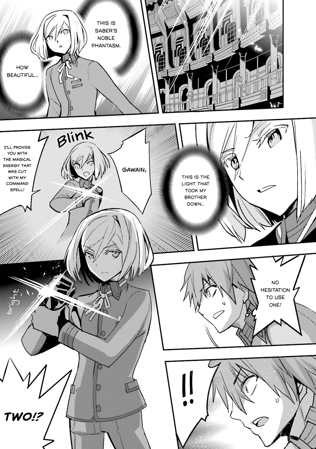 Fate/Extra Chapter 35 page 13 - Chapter 35: Qualification of a King