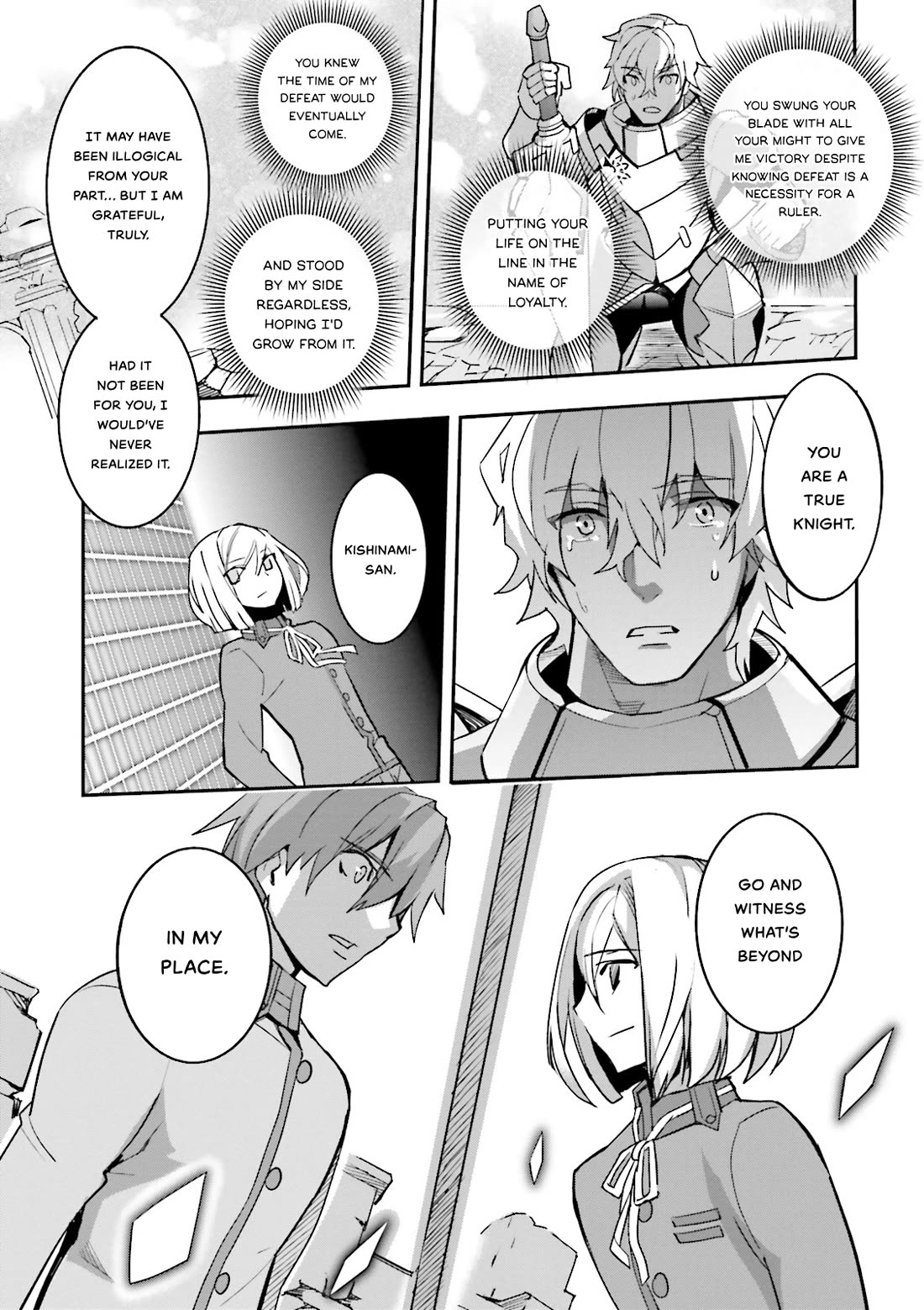 Fate/Extra Chapter 35 page 27 - Chapter 35: Qualification of a King