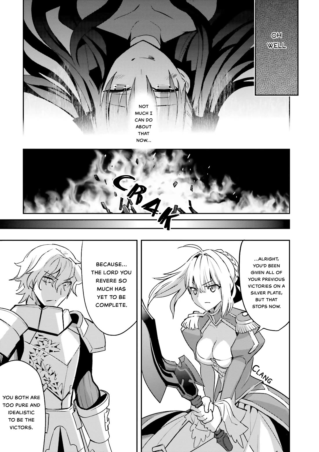 Fate/Extra Chapter 35 page 3 - Chapter 35: Qualification of a King