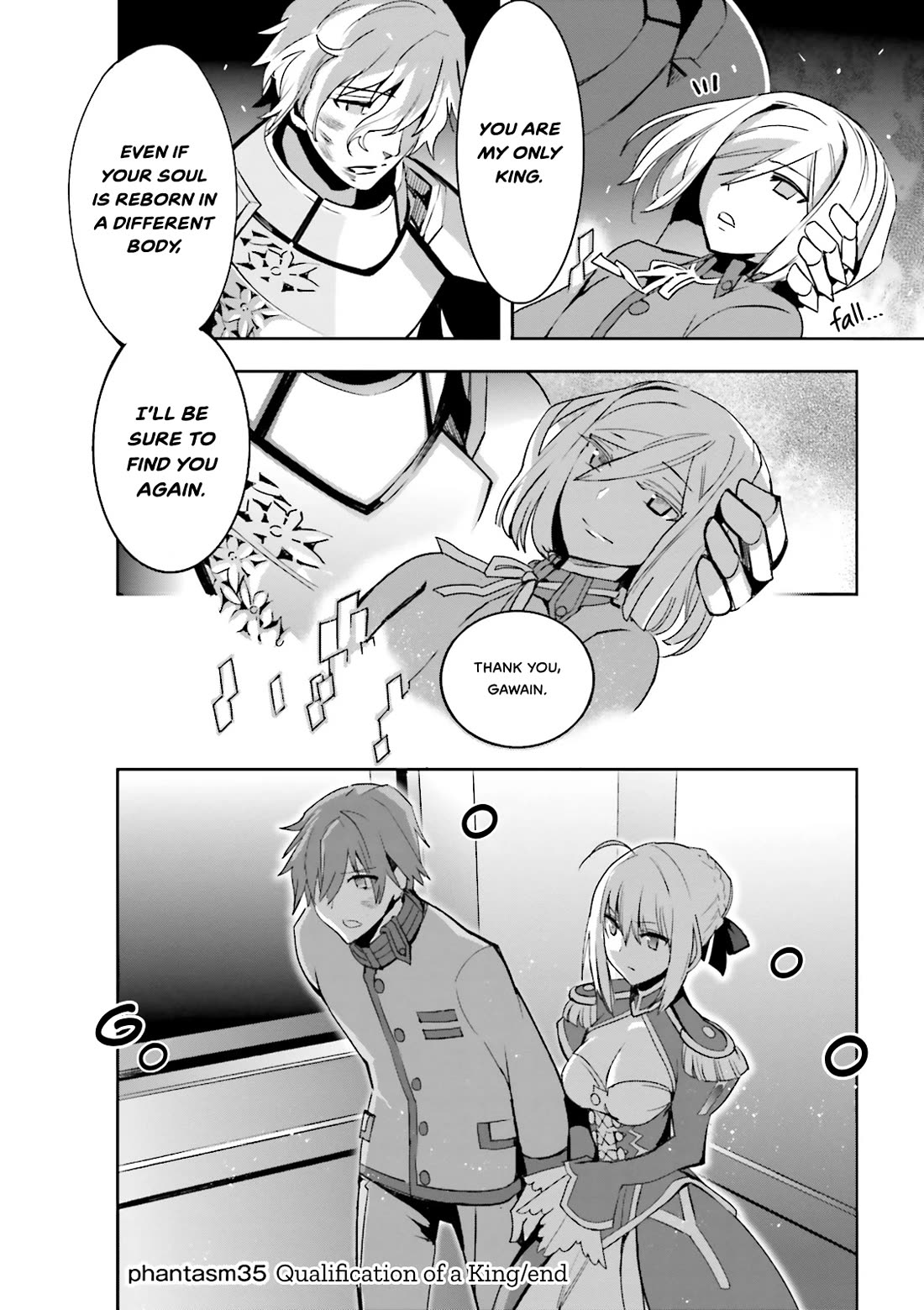 Fate/Extra Chapter 35 page 31 - Chapter 35: Qualification of a King
