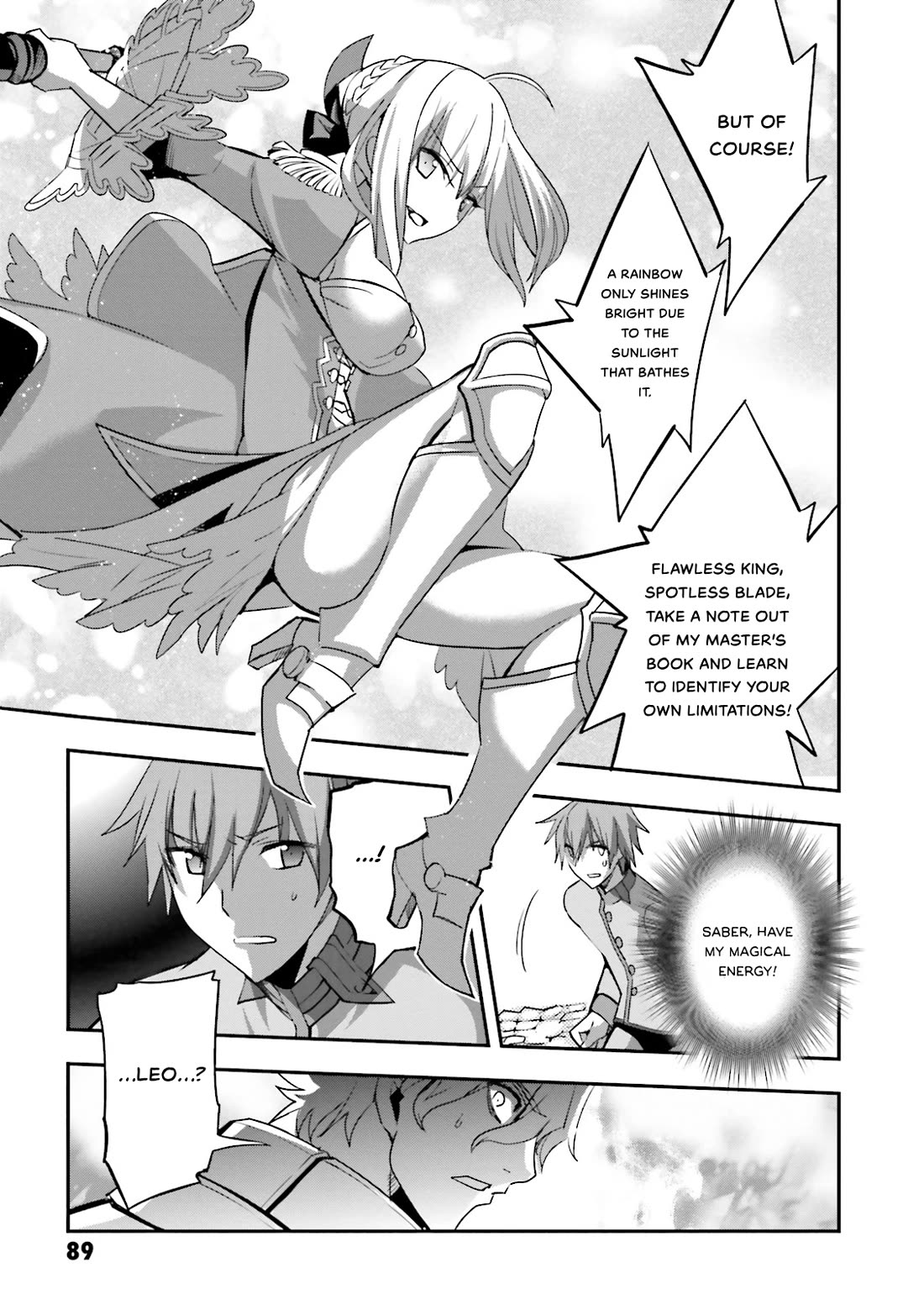 Fate/Extra Chapter 35 page 7 - Chapter 35: Qualification of a King