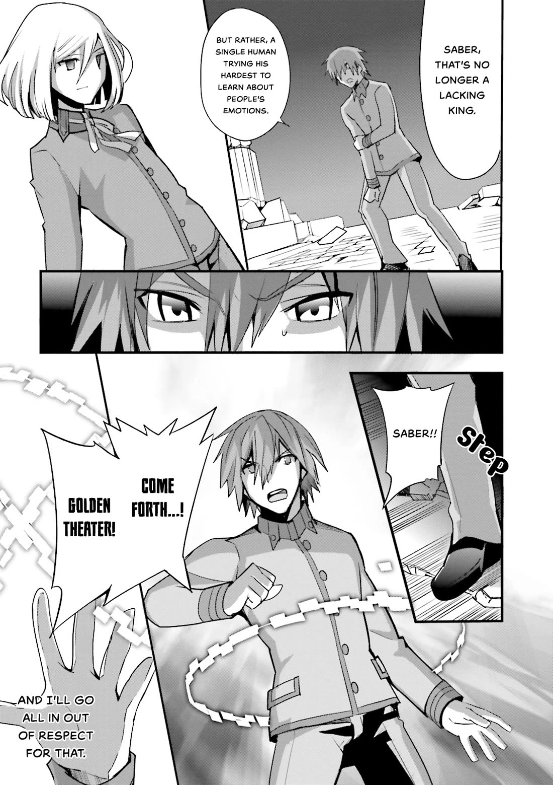 Fate/Extra Chapter 35 page 9 - Chapter 35: Qualification of a King