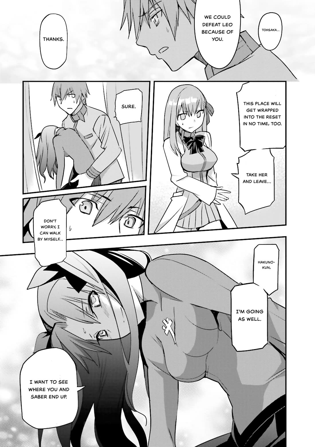 Fate/Extra Chapter 36 page 5 - Chapter 36: Holy Grail War's Closure